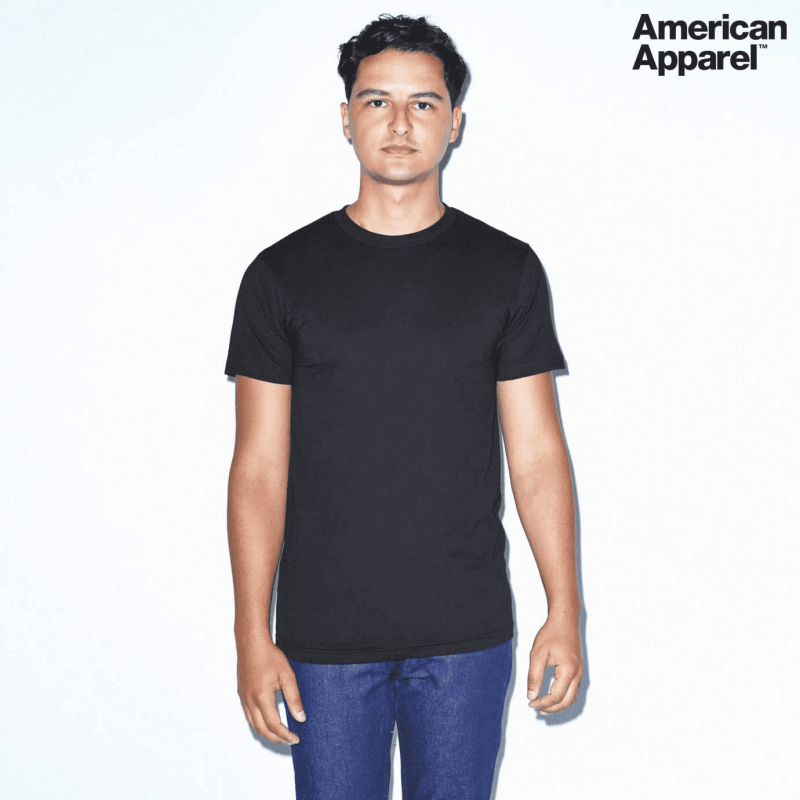 American Apparel Unisex Poly-Cotton Short Sleeve T-Shirt
