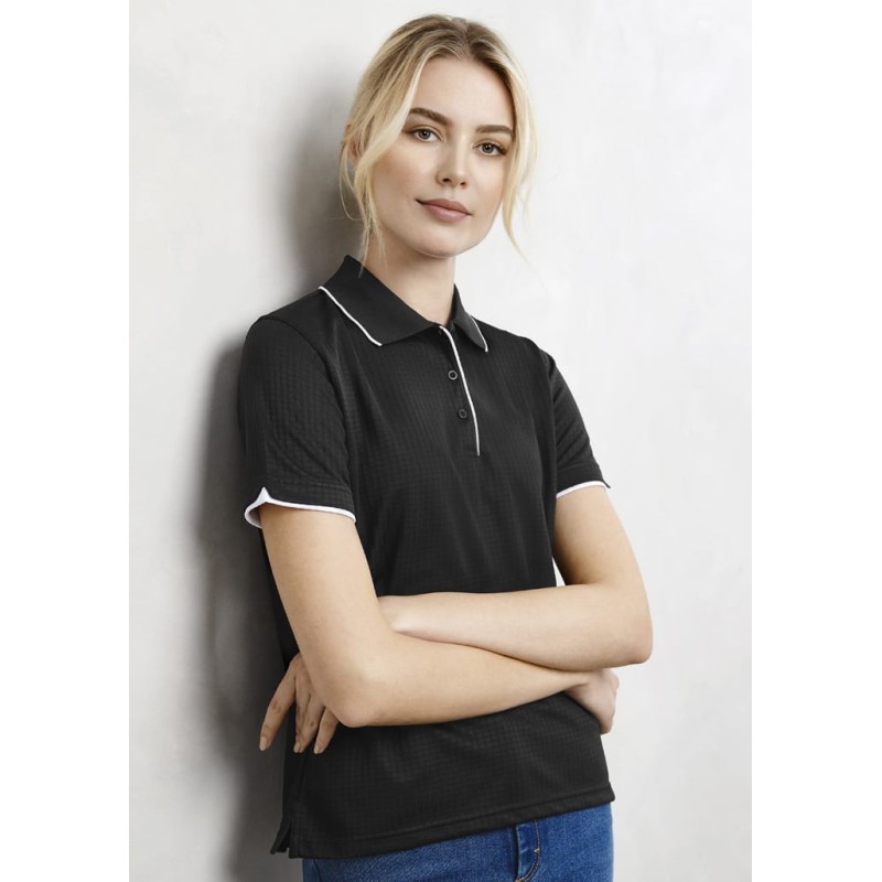 Womens Elite Short Sleeve Polo