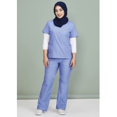 Classic Womens Bootleg Scrub Pant
