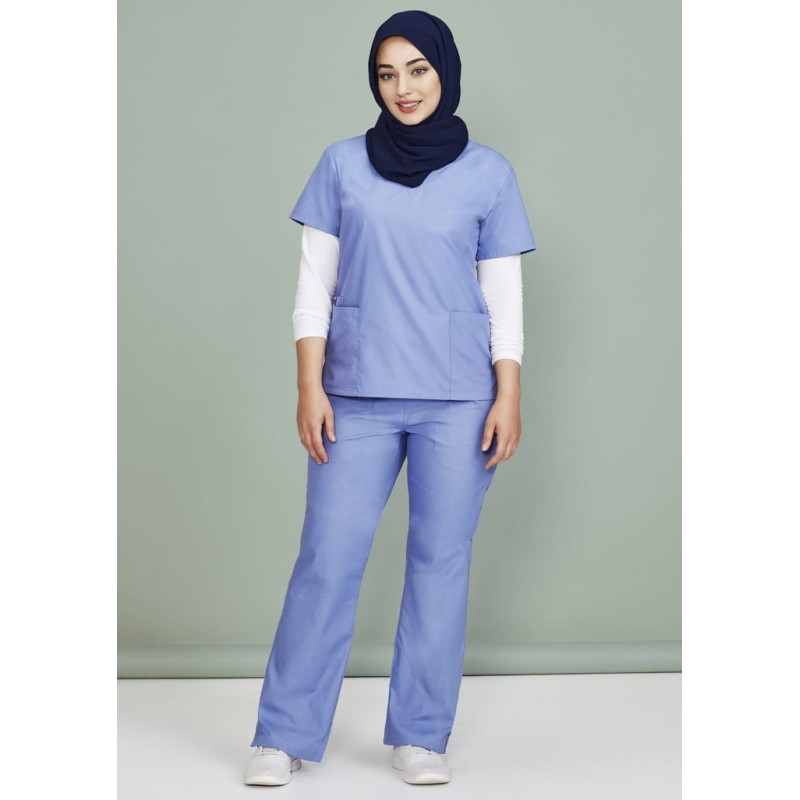 Classic Womens Bootleg Scrub Pant