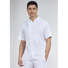 Mens Alfresco Short Sleeve Chef Jacket