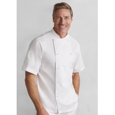 Mens Zest Short Sleeve Chef Jacket Mens Zest Short Sleeve Chef Jacket