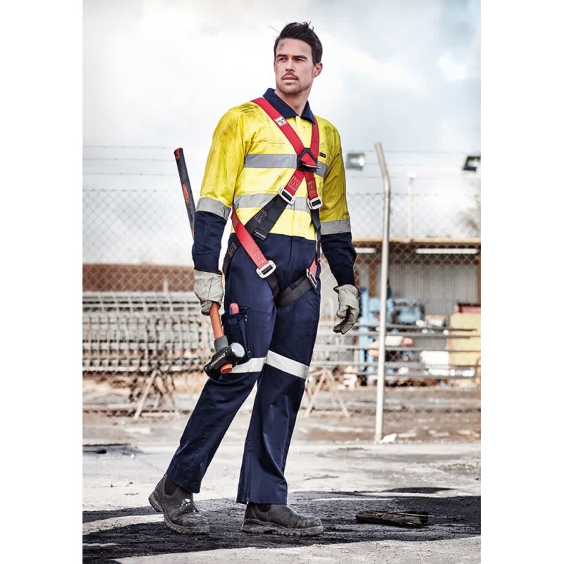 Mens Rugged Cooling Taped Overall