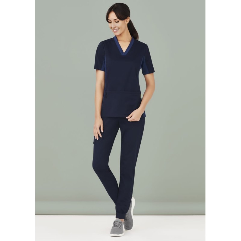 Womens Riley Slim Leg Jogger Scrub Pant