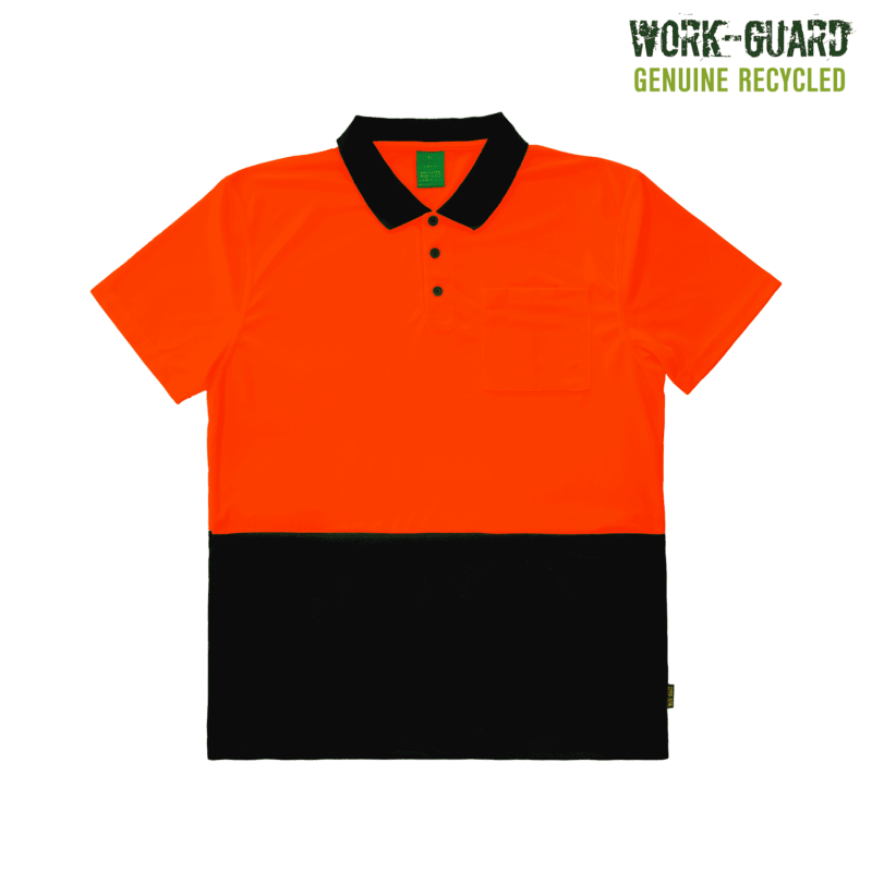 Work-Guard Recycled Hi Vis Polo