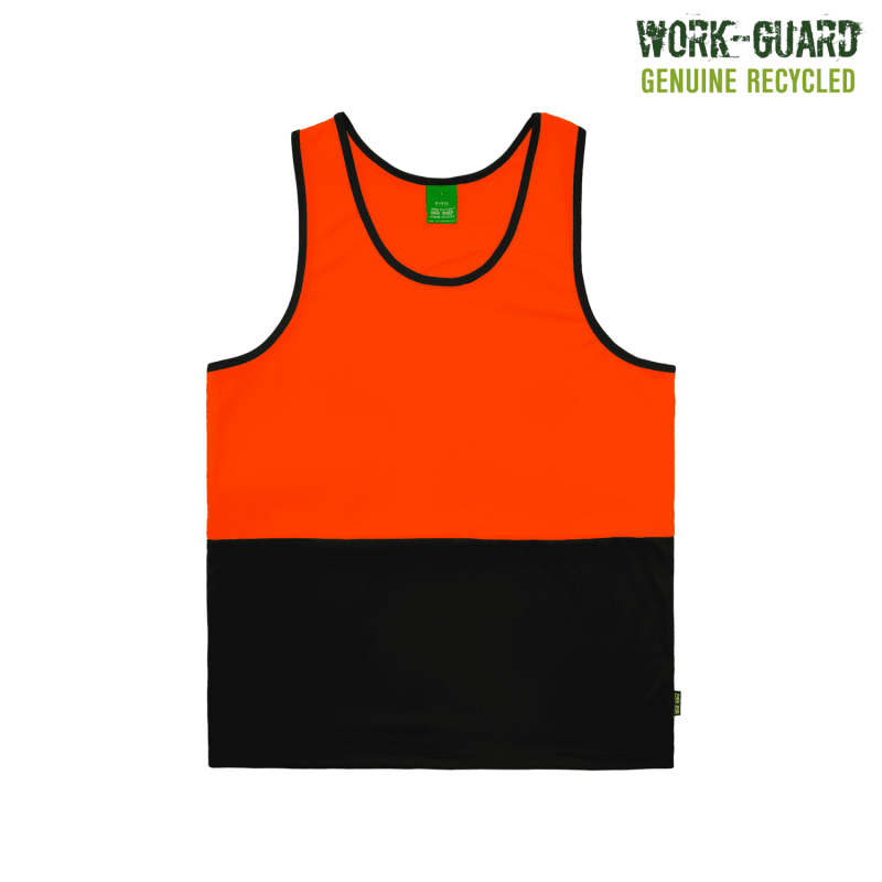 Work-Guard Recycled Hi Vis Singlet