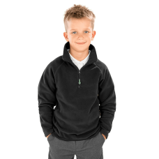 Result Recycled PET Youth Qtr.Zip Fleece Top