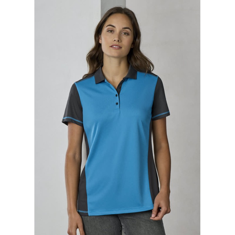 Womens Dart Short Sleeve Polo