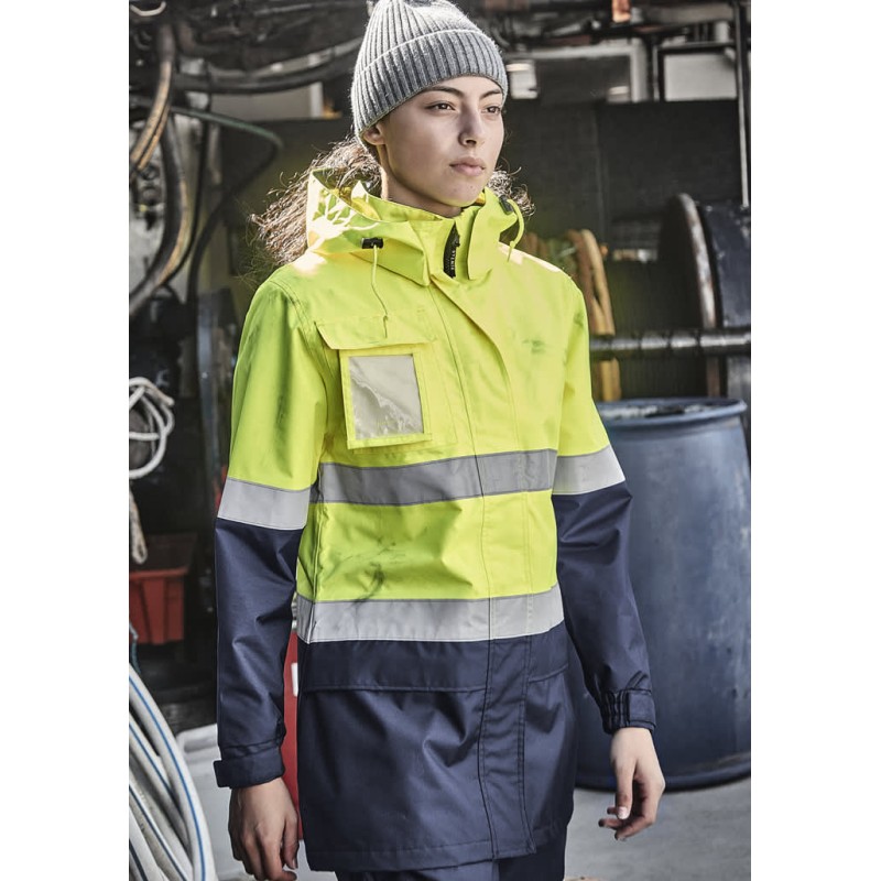 Womens Hi Vis Ultralite Waterproof Jacket
