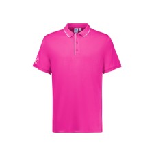 Mens Pink Short Sleeve Polo