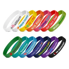 Kids Silicone Wrist Band - Debossed Kids Silicone Wrist Band - Debossed