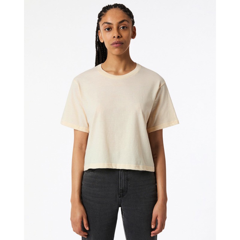 American Apparel Women's Fine Jersey Boxy T-Shirt