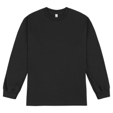 American Apparel Heavyweight Cotton Unisex Long Sleeve T-Shirt American Apparel Heavyweight Cotton Unisex Long Sleeve T-Shirt