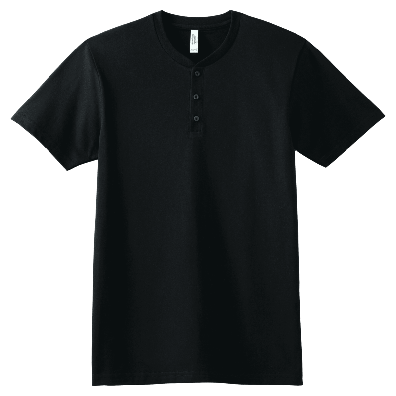 American Apparel CVC Unisex Henley T-shirt