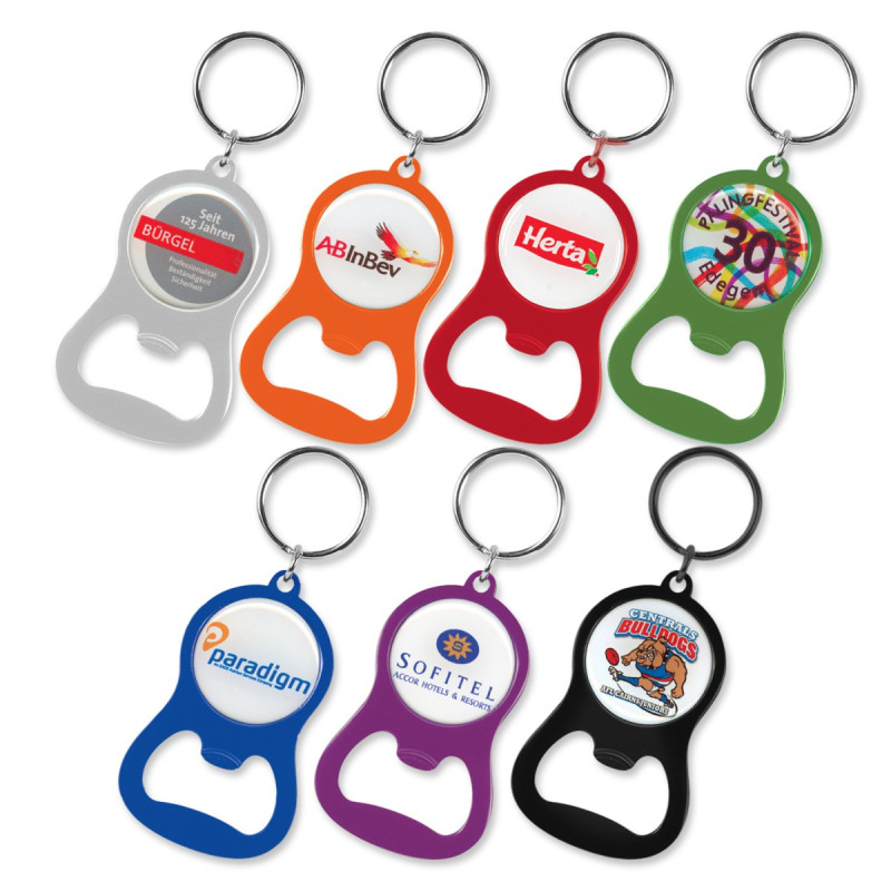 Chevron Bottle Opener Key Ring Chevron Bottle Opener Key Ring