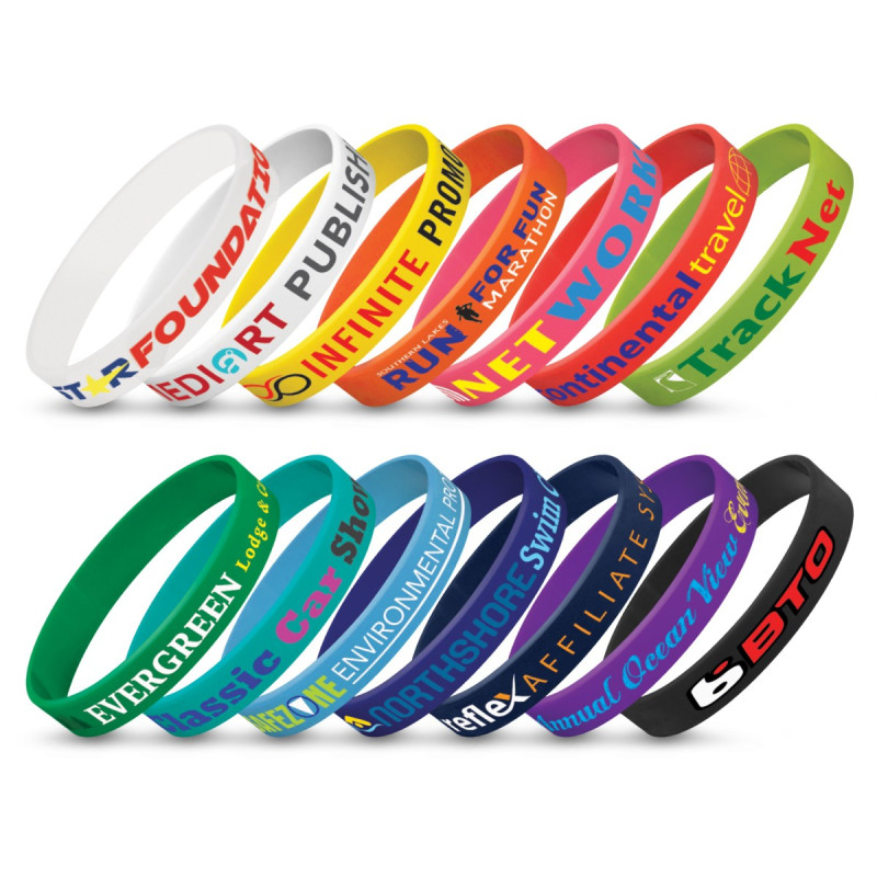 Silicone Wrist Band - Indent Silicone Wrist Band - Indent