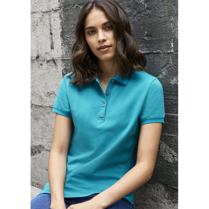 Womens City Short Sleeve Polo