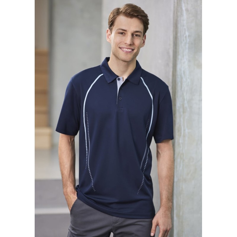 Mens Cyber Short Sleeve Polo