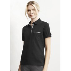 Womens Edge Short Sleeve Polo