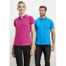 Mens Neon Short Sleeve Polo