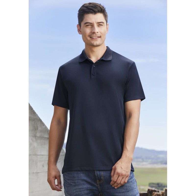 Mens Action Short Sleeve Polo