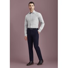 Mens Siena Slim Fit Flat Front Pant (Stout)