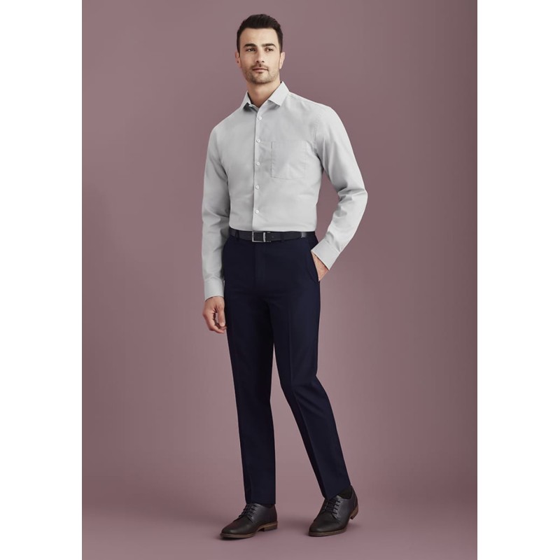 Mens Siena Slim Fit Flat Front Pant (Regular)