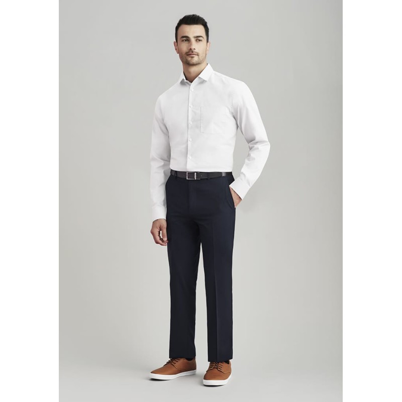 Comfort Wool Stretch Mens Slimline Pant