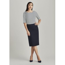 Comfort Wool Stretch Womens Relaxed Fit Lined Skirt