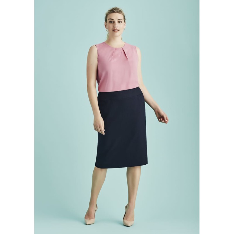 Cool Stretch Womens Relaxed Fit Lined Skirt