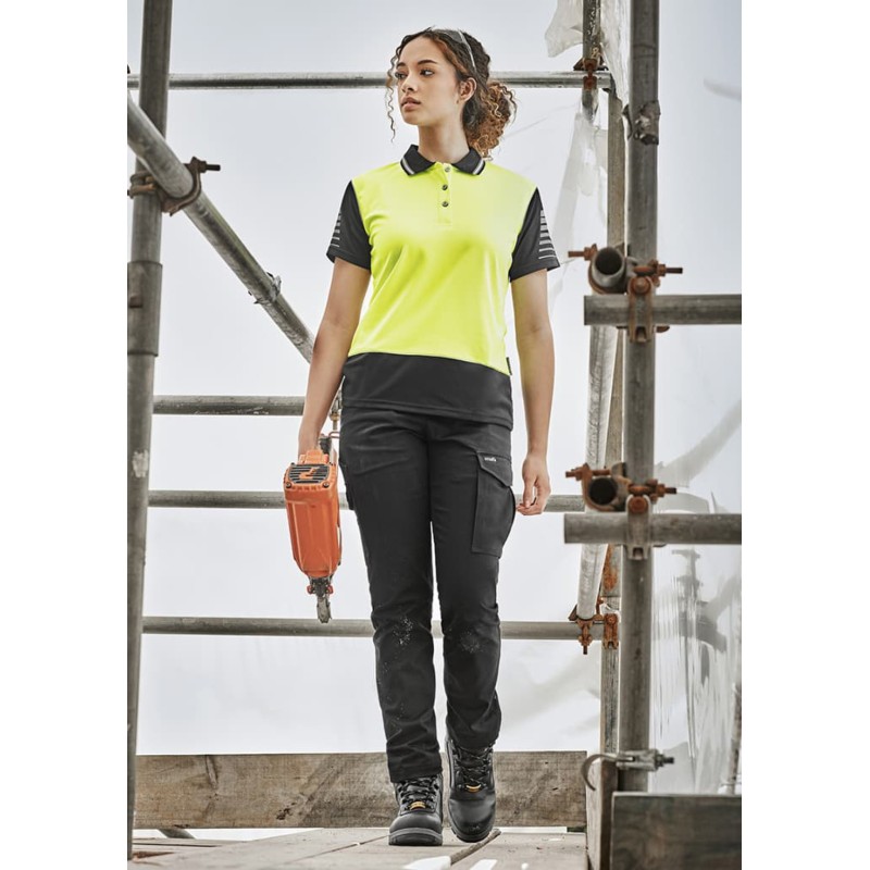 Womens Essential Basic Stretch Cargo Pant
