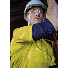 Mens Closed Front Long Sleeve Shirt