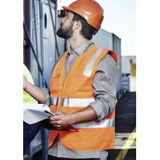 Unisex Hi Vis Zip Vest