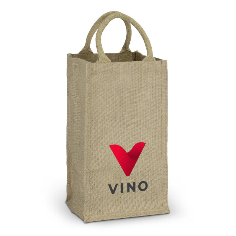 Jute Four Bottle Wine Carrier Jute Four Bottle Wine Carrier