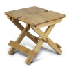 NATURA Bamboo Folding Wine Table NATURA Bamboo Folding Wine Table