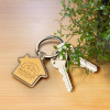 Santo House Shaped Key Ring Santo House Shaped Key Ring