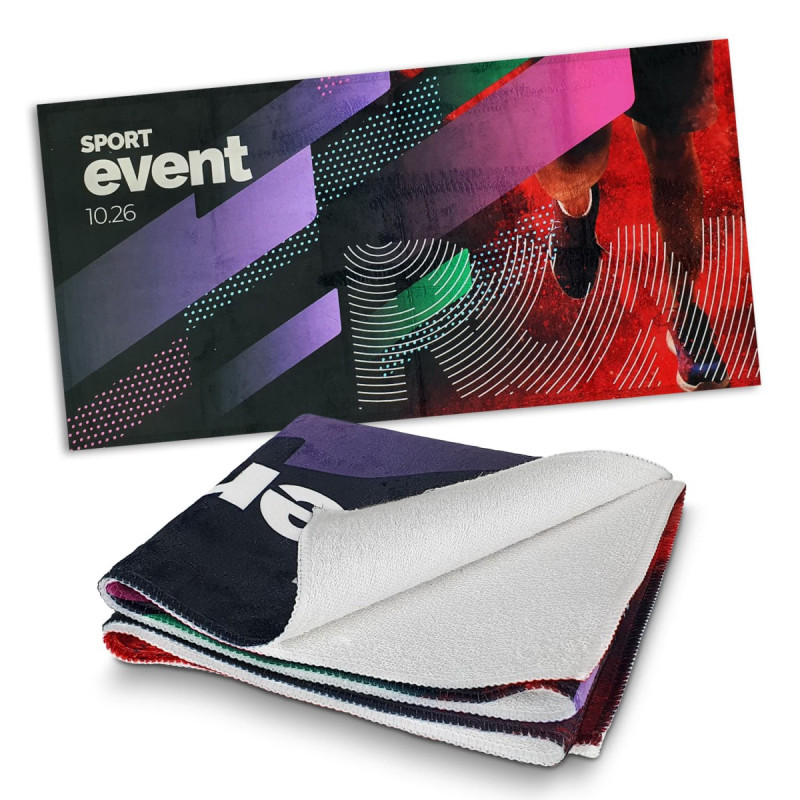 Sports Fit Towel - Full Colour Sports Fit Towel - Full Colour