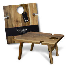 Keepsake Folding Wine Table Keepsake Folding Wine Table