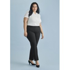 Womens Cool Stretch Tapered Leg Adjustable Waist Pant