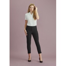 Womens Siena 7/8 Mid-waist Slim Leg Pant