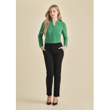 Womens Scuba Ponte Mid-rise Pull-on Pant