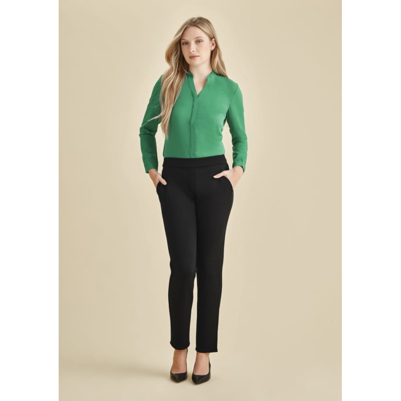 Womens Scuba Ponte Mid-rise Pull-on Pant