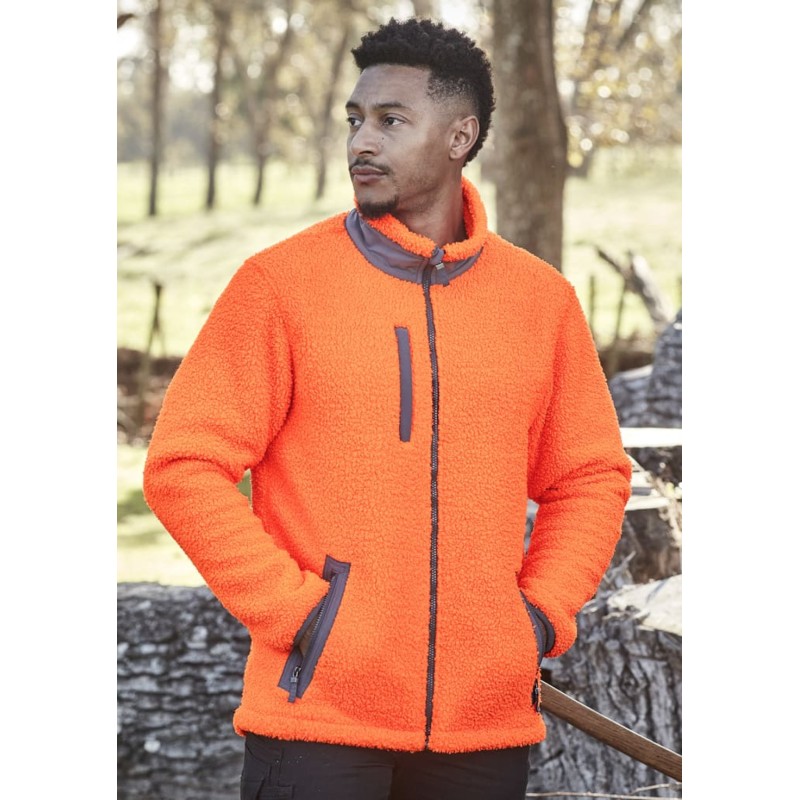 Unisex Streetworx Full Zip Sherpa Fleece Unisex Streetworx Full Zip Sherpa Fleece