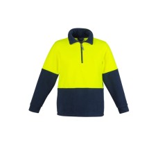 Hi Vis Half Zip Polar Fleece Jumper