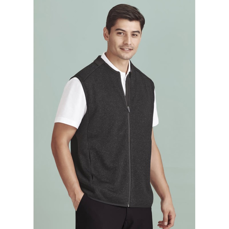 Mens Nova Zip Front Vest Mens Nova Zip Front Vest